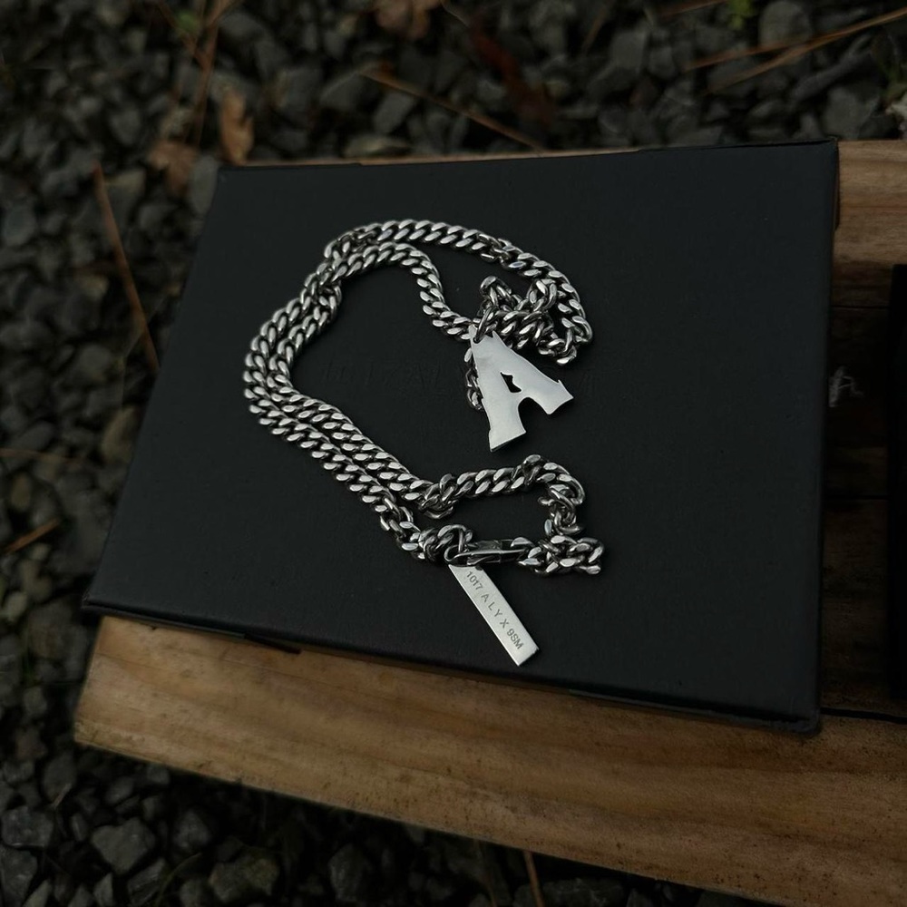 1017 ALYX 9SM "A" PENDANT NECKLACE